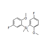 Bis(5-fluoro-2-methoxyphenyl)dimethylsilane