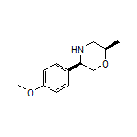 (2R,5R)-5-(4-methoxyphenyl)-2-methylmorpholine