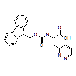 (S)-2-(Fmoc(methyl)amino)-3-(pyridazin-3-yl)propanoic Acid