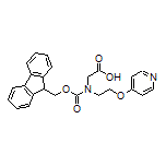 2-(Fmoc(2-(pyridin-4-yloxy)ethyl)amino)acetic Acid