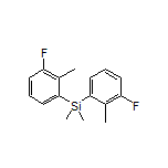Bis(3-fluoro-2-methylphenyl)dimethylsilane