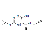 (2S,3S)-2-(Boc-amino)-3-(prop-2-yn-1-yloxy)butanoic Acid