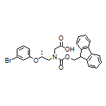 (R)-2-(Fmoc(2-(3-bromophenoxy)propyl)amino)acetic Acid