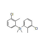 Bis(3-chloro-2-methylphenyl)dimethylsilane