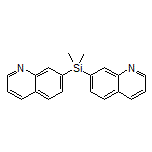 Dimethyldi(7-quinolyl)silane