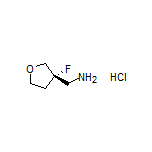 (S)-(3-Fluorotetrahydrofuran-3-yl)methanamine Hydrochloride