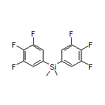 Dimethylbis(3,4,5-trifluorophenyl)silane