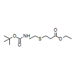 Ethyl 3-[[2-(Boc-amino)ethyl]thio]propanoate