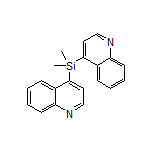 Dimethyldi(4-quinolyl)silane