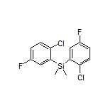 Bis(2-chloro-5-fluorophenyl)dimethylsilane