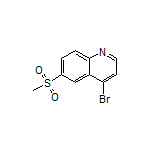 4-Bromo-6-(methylsulfonyl)quinoline