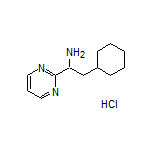 2-Cyclohexyl-1-(pyrimidin-2-yl)ethanamine Hydrochloride