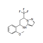 5-(2-Methoxyphenyl)-7-(trifluoromethyl)-4,5,6,7-tetrahydropyrazolo[1,5-a]pyrimidine
