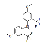 Bis[4-methoxy-2-(trifluoromethyl)phenyl]dimethylsilane