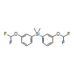 Bis[3-(difluoromethoxy)phenyl]dimethylsilane