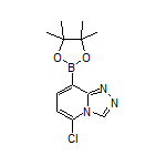 5-Chloro-[1,2,4]triazolo[4,3-a]pyridine-8-boronic Acid Pinacol Ester