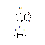 7-Chlorobenzo[d]oxazole-4-boronic Acid Pinacol Ester