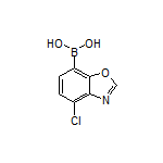 4-Chlorobenzo[d]oxazole-7-boronic Acid
