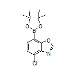 4-Chlorobenzo[d]oxazole-7-boronic Acid Pinacol Ester