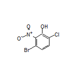 3-Bromo-6-chloro-2-nitrophenol