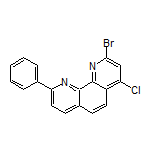 2-Bromo-4-chloro-9-phenyl-1,10-phenanthroline