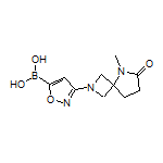 3-(5-Methyl-6-oxo-2,5-diazaspiro[3.4]octan-2-yl)isoxazole-5-boronic Acid