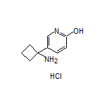 5-(1-Aminocyclobutyl)pyridin-2-ol Hydrochloride
