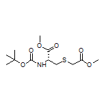 Methyl N-Boc-S-(2-methoxy-2-oxoethyl)-L-cysteinate
