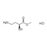 Methyl (S)-4-Amino-2-hydroxybutanoate Hydrochloride