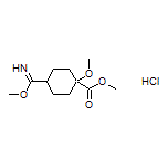 Methyl 4-[Imino(methoxy)methyl]-1-methoxycyclohexane-1-carboxylate Hydrochloride