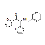 2-(Benzylamino)-1,2-di(2-furanyl)-1-ethanone