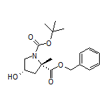 Benzyl (2S,4S)-1-Boc-4-hydroxy-2-methylpyrrolidine-2-carboxylate