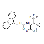 2-(Fmoc-amino)-4,4,4-trifluoro-3-(trifluoromethyl)butanoic Acid
