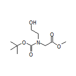 Methyl 2-(Boc(2-hydroxyethyl)amino)acetate
