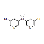 Bis(5-chloro-3-pyridyl)dimethylsilane