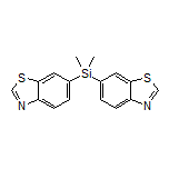 Bis(6-benzothiazolyl)dimethylsilane