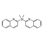 Dimethyldi(2-quinolyl)silane