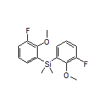 Bis(3-fluoro-2-methoxyphenyl)dimethylsilane