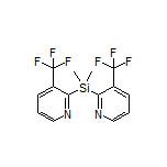 Dimethylbis[3-(trifluoromethyl)-2-pyridyl]silane