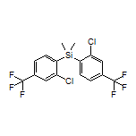 Bis[2-chloro-4-(trifluoromethyl)phenyl]dimethylsilane