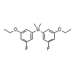 Bis(3-ethoxy-5-fluorophenyl)dimethylsilane