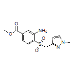Methyl 3-Amino-4-[[(1-methyl-3-pyrazolyl)methyl]sulfonyl]benzoate