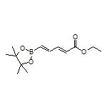 (1E,3E)-5-Ethoxy-5-oxopenta-1,3-diene-1-boronic Acid Pinacol Ester
