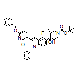(R)-4-[3-[2,6-Bis(benzyloxy)-3-pyridyl]-5-fluoro-6-quinolyl]-1-Boc-3,3-dimethylpiperidin-4-ol