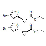 Ethyl trans-2-(4-Bromo-2-thienyl)cyclopropane-1-carboxylate