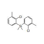 Bis(2-chloro-3-methylphenyl)dimethylsilane