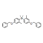Bis[4-(benzyloxy)-2-methylphenyl]dimethylsilane