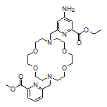 Ethyl 4-Amino-6-[[16-[[6-(methoxycarbonyl)-2-pyridyl]methyl]-1,4,10,13-tetraoxa-7,16-diazacyclooctadecan-7-yl]methyl]picolinate