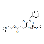 1-Benzyl 5-(2-(Trimethylsilyl)ethyl) (S)-2-(Boc-amino)pentanedioate