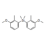 Bis(3-methoxy-2-methylphenyl)dimethylsilane